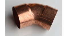 Copper end feed 45 deg elbow LB606